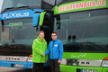 Michael Griensteidl von Meinfernbus (links) und Harald Baumann von Flixbus (Foto: MFB/Flixbus/Johannes Jakob)